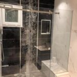 Cabines de douche en aluminium et verre