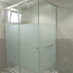 Cabines de douche en aluminium et verre