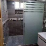 Cabines de douche en aluminium et verre
