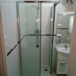 Cabines de douche en aluminium et verre