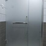 Cabines de douche en aluminium et verre