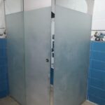 Cabines de douche en aluminium et verre