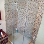 Cabines de douche en aluminium et verre